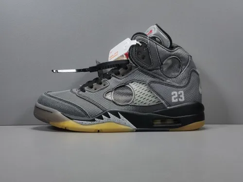 Off-white x Air Jordan Retro 5 SP CT8480-001 AJ5 black