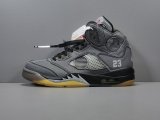 Off-white x Air Jordan Retro 5 SP CT8480-001 AJ5 black