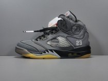 Off-white x Air Jordan Retro 5 SP CT8480-001 AJ5 black Off-white x Air Jordan Retro 5 SP CT8480-001 AJ5 black
