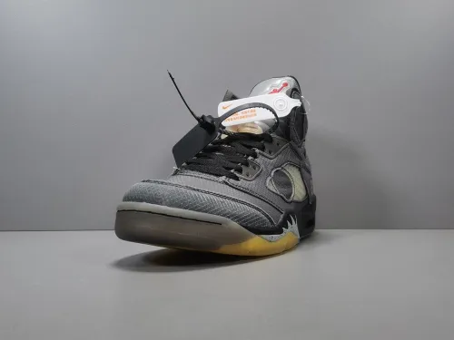 Off-white x Air Jordan Retro 5 SP CT8480-001 AJ5 black