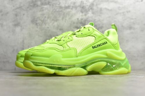 Balenciaga Tripe-S White and green 541624