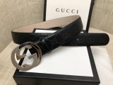 GUCCI men's fashion belt width ：3.8cm