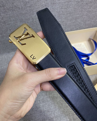 LV Louis Vuitton fashion belt width 3.5cm length 100 -125cm