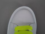 Alexander McQueen Leather Sneakers Yellow Tailed