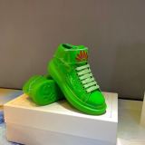 Alexander McQUEEN Leather Sneakers Green