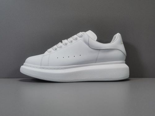 Alexander McQueen Fashion Shoes Pure White Sneaker