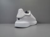 Alexander McQueen Round Head Small White Shoes Luminous