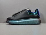 New Alexander McQueen Classic Shoes Chameleon Biue Tailed Sneaker