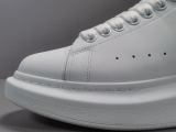 Alexander McQueen White Shoes Graffiti Sneaker