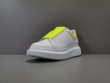 Alexander McQueen Leather Sneakers Yellow Tailed