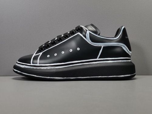 Alexander McQueen Lather Sole Shoes Fashion Sneakers