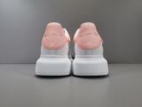 Alexander McQueen Leather Sneakers Pink Tailed