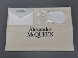 Alexander McQueen Leather Sneakers Blue Tailed