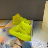 Alexander McQUEEN Leather Sneakers Yellow