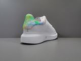 Alexander McQueen White Shoes Graffiti Sneaker