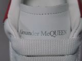 Alexander McQueen White Sneaker Red Tailed Shoes