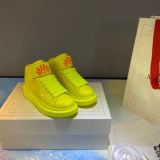 Alexander McQUEEN Leather Sneakers Yellow
