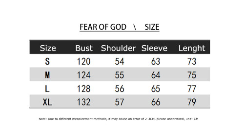 FEAR OF GOD ESSENTIALS Unisex Casual Plaid Shirt Jacket