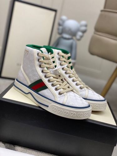 Gucci High Top Sneakers 1977 Shoes White