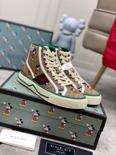 Gucci x Disney High Top Sneakers 1977 Shoes