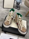 Gucci High Top Sneakers 1977 Shoes Brown