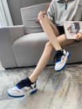 Prada Casual Shoes Unisex Sneakers Black/Blue/Grey