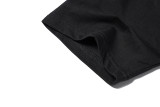 Unisex Palm&Angels Bat Sleeve Letter Print Loose Casual  Short Sleeve T shirt