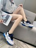 Prada Casual Shoes Unisex Sneakers Black/Blue/Grey