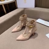 New style Dior Apricot High Heel Shoes 8cm with high