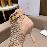 New style Dior Apricot High Heel Shoes 8cm with high