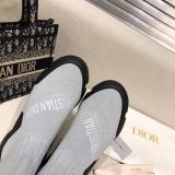 Dior Knitting Socks shoes Light Grey Sneakers