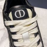 Dior Mens Womens Classic Black Sneakers Shoes
