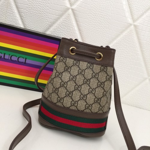 Gucci Ophidia Nano Barrels Of Easy To Carry A Variety Of Classic Collocation Fashion Atmosphere  Size: 15 x19x9 cm