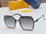 LV Fashion Simple Sunglasses Size:63 Mouth 16-145