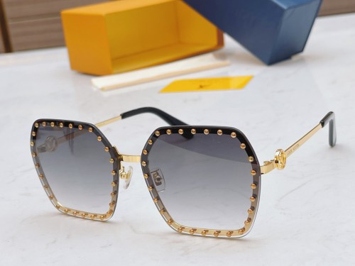 LV Fashion Simple Sunglasses Size:63 Mouth 16-145