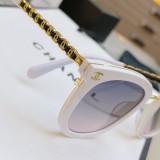 Chanel Double C logo Chain Temple Stereo Glasses Size: 55 mouth 17-145