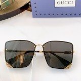 GUCCI Large Frame Sunglasses Size：60口18-145