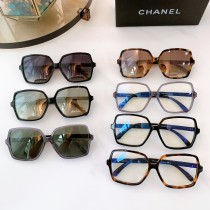 CHANEL Square Sunglasses Size：60口18-140