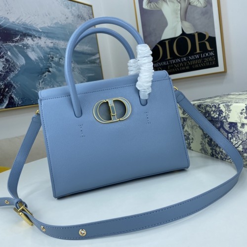 Dior Palm Pattern Clamshell Design Handbag Size: 25x19x12cm