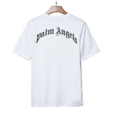 Unisex Palm Angels Cotton T-shirt Guillotine Bear Fashion Casual T-shirt