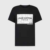 New LV Louis Vuitton Unisex Sports Casual Short Sleeve T-Shirt