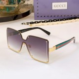 Gucci Striped GG Logo Sunglasses Size: 136口1-142