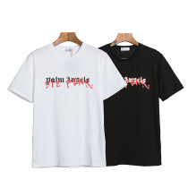 Unisex Palm Angels DIE PUNK T-shirt Fashion Casual Cotton Short Sleeve T-shirt