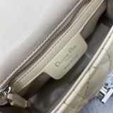 New Dior Silver Buckle Five-Compartment Crossbody Bag Size:13.5x20x6.5cm