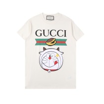 New Gucci X Doraemon Women's Casual Short Sleeve T-Shirt