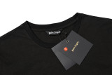 New Palm Angels Men's Cotton T-shirt Fashion Letter Print Short Sleeve T-shirt
