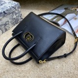 Dior Honore Palm Pattern Flip-top Portable Messenger Bag Size: 25x19x12CM