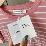 New Dior Unisex Knit Short Sleeve T-Shirt