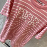New Dior Unisex Knit Short Sleeve T-Shirt