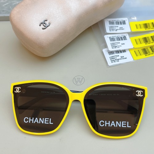 New Chanel CH9411 Lens Letter Logo Sunglasses Size:55口22-145